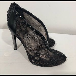 BCBG Lace Studded Heels